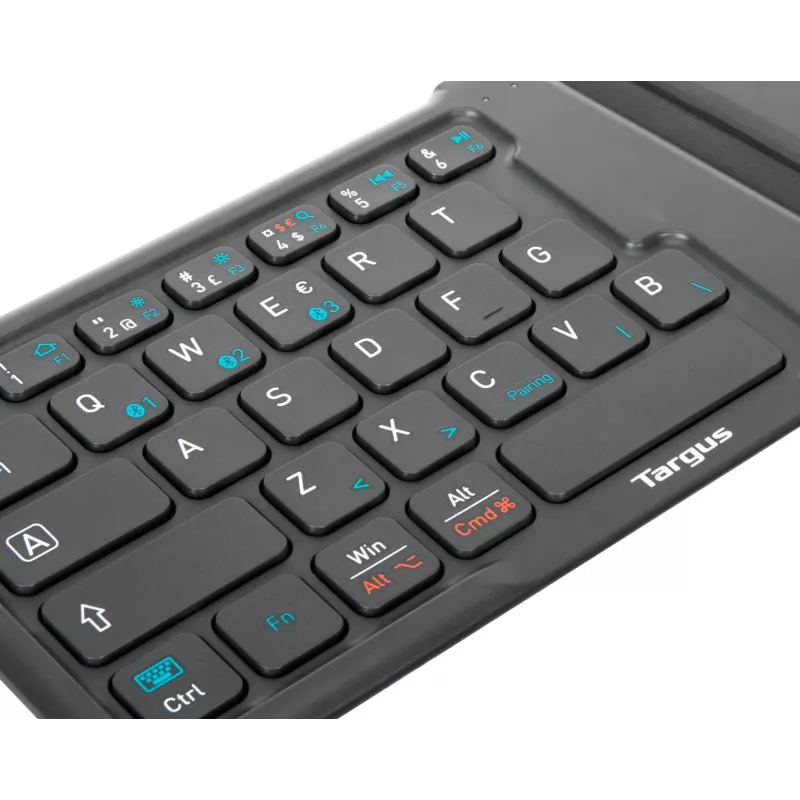 Mini klawiatura Bluetooth TARGUS AKF003NO QWERTY Nordic Czarny Uniwersalny