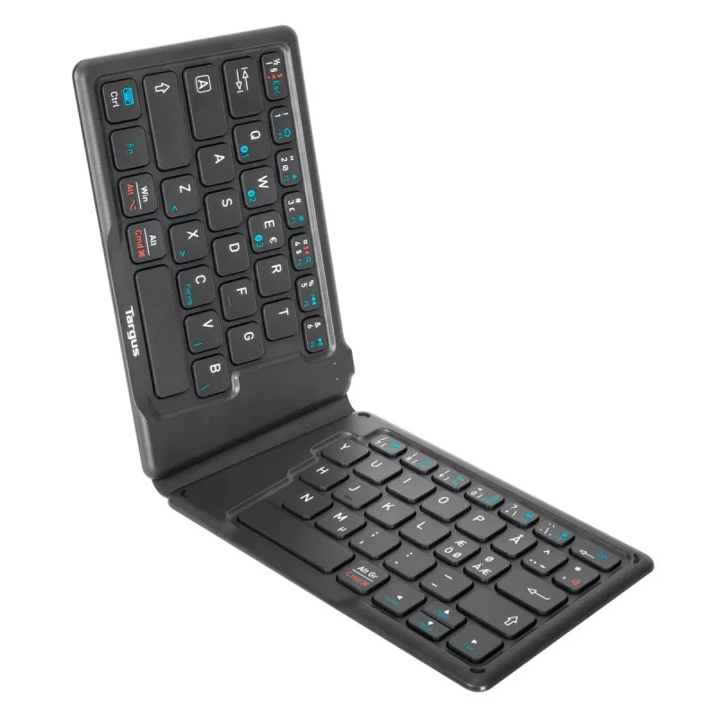 Mini klawiatura Bluetooth TARGUS AKF003NO QWERTY Nordic Czarny Uniwersalny