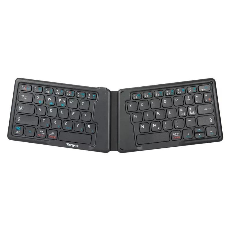 Mini klawiatura Bluetooth TARGUS AKF003NO QWERTY Nordic Czarny Uniwersalny