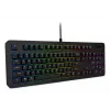 Przewodowa klawiatura gamingowa Lenovo K310 — pełnowymiarowa 100%, USB, US English, podświetlenie RGB, czarna, kabel 1,8 m
