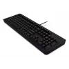 Przewodowa klawiatura gamingowa Lenovo K310 — pełnowymiarowa 100%, USB, US English, podświetlenie RGB, czarna, kabel 1,8 m