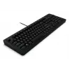 Przewodowa klawiatura gamingowa Lenovo K310 — pełnowymiarowa 100%, USB, US English, podświetlenie RGB, czarna, kabel 1,8 m