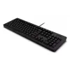 Przewodowa klawiatura gamingowa Lenovo K310 — pełnowymiarowa 100%, USB, US English, podświetlenie RGB, czarna, kabel 1,8 m