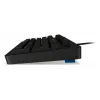 Przewodowa klawiatura gamingowa Lenovo K310 — pełnowymiarowa 100%, USB, US English, podświetlenie RGB, czarna, kabel 1,8 m