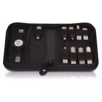 Zestaw adapterów USB DeLOCK 18612 czarny 10 części