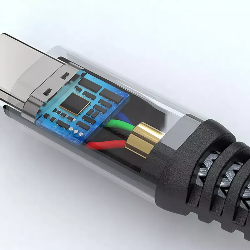 Kabel USB 4smarts 456267 3m USB C Czarny 0.48 Gbit/s