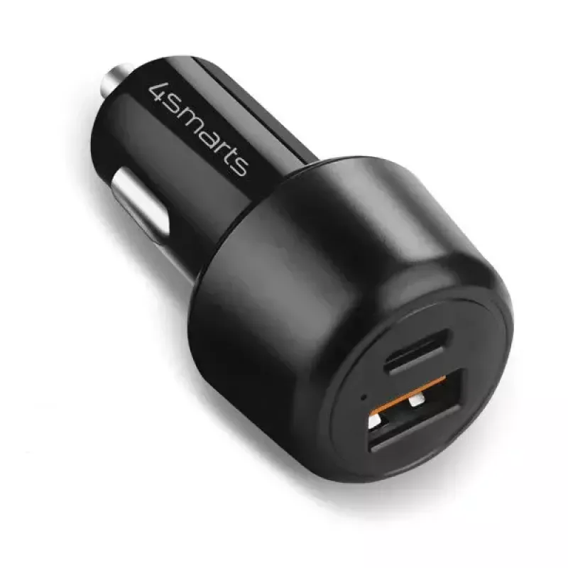 Ładowarka samochodowa 4smarts VoltRoad Ultimate do laptopów, smartfonów i tabletów z szybkim ładowaniem