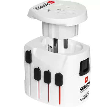Microconnect PETRAVEL27 wtyczka elektryczna Biały