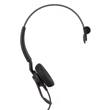 Jabra Engage 40 - (Inline Link) USB-A MS Mono, przewodowy, biuro/centrum telefoniczne, 50 - 20000 Hz, 45 g, słuchawka, czarny