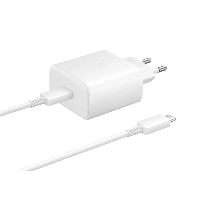 Samsung EP-TA845 Smartfon Biały AC Szybkie ładowanie Do użytku wewnątrz pomieszczeń