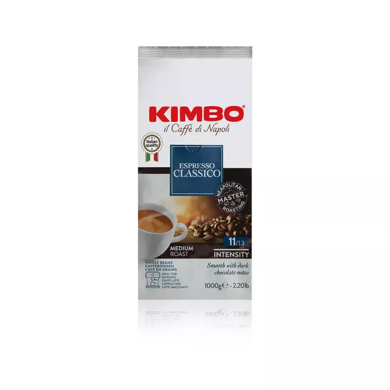 Ziarna kawy KIMBO 014089 Espresso Classico 1 kg średnio palone