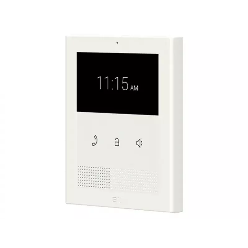 Wideodomofonowa stacja wewnętrzna 2N Clip 10,9 cm (4,3 cala) LCD, 480×272, dotykowa, biała, Gigabit Ethernet, DC/PoE