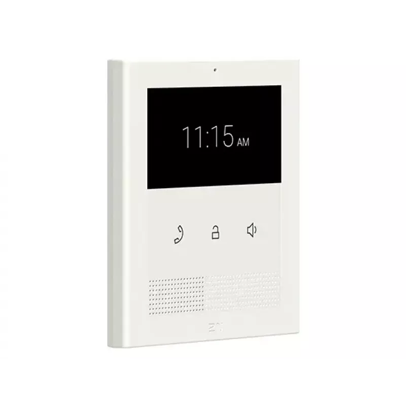 Wideodomofonowa stacja wewnętrzna 2N Clip 10,9 cm (4,3 cala) LCD, 480×272, dotykowa, biała, Gigabit Ethernet, DC/PoE