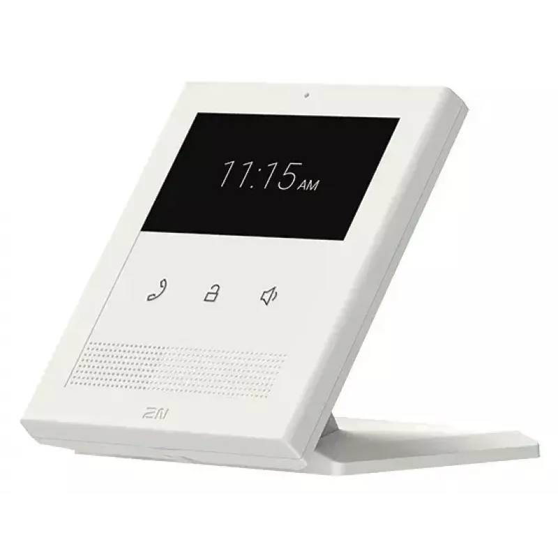 Wideodomofonowa stacja wewnętrzna 2N Clip 10,9 cm (4,3 cala) LCD, 480×272, dotykowa, biała, Gigabit Ethernet, DC/PoE