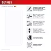 Displex Ochrona ekranu + etui do Apple iPhone 16, Eco Mounting Frame, odporna na zarysowania