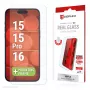 Displex Ochrona ekranu (10H) dla Apple iPhone 15/15 Pro/16, ramka montażowa Eco, odporny na zarysowania