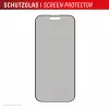 Displex Privacy Ochrona ekranu (10H) dla Apple iPhone 16 Pro, ekologiczna ramka montażowa, filtr prywatyzujący