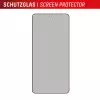 Displex Privacy Ochrona ekranu (10H) do Samsung Galaxy S25 Edge, ramka montażowa Eco, filtr prywatyzujący