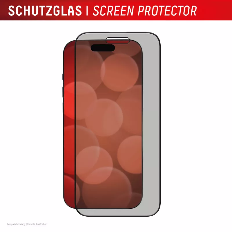 Displex Privacy Ochrona ekranu (10H) for Apple iPhone Air, Eco Mounting Frame, Privacy Filter