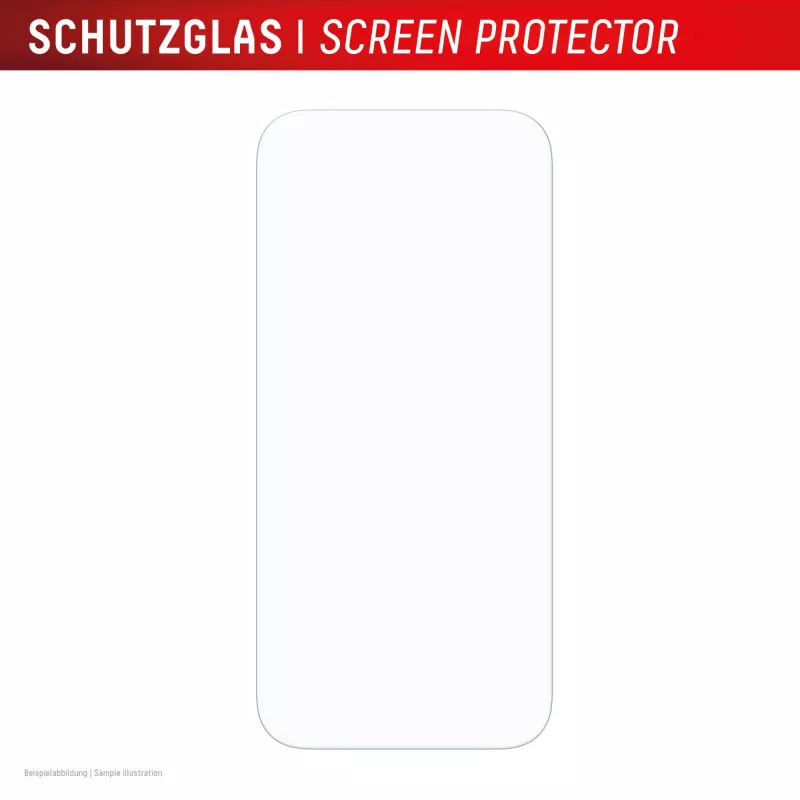 Displex Szkło Ochronne + Etui dla Apple iPhone 17, Eko Ramka Montażowa, odporne na zarysowania
