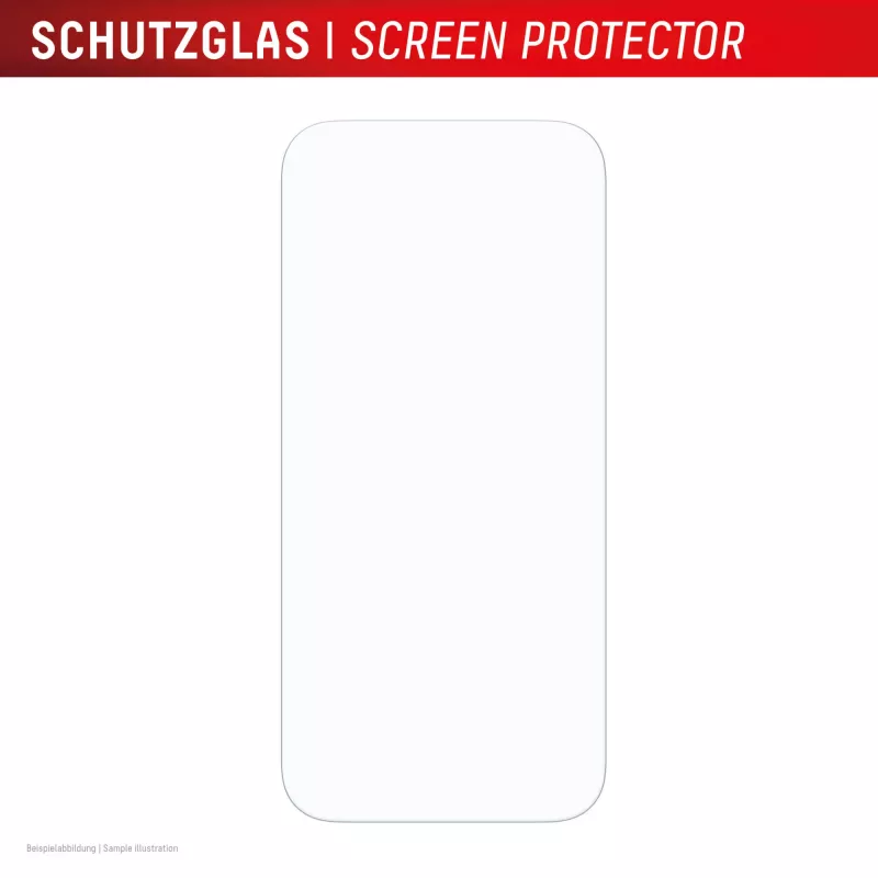 Displex Ochrona ekranu + etui do Apple iPhone 17 Pro, Eco Mounting Frame, odporna na zarysowania