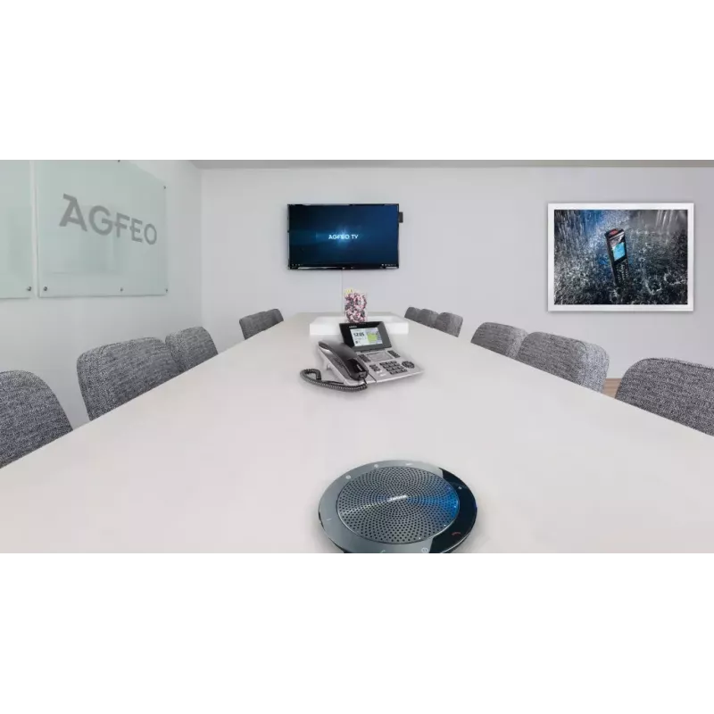 IP Phone AGFEO ST 56 srebrny LCD