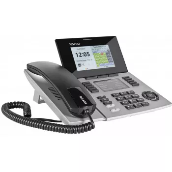 IP Phone AGFEO ST 56 srebrny LCD