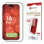 Displex Premium Anti-Reflex Screen Protector (antyrefleksyjna pełna osłona, 10H) do Apple iPhone 16 Pro, Eko ramka montażowa, pełna osłona
