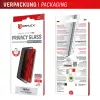 Displex Prywatność Szkło Ochronne (10H) do Apple iPhone 16 Pro Max, Eco Ramka Montażowa, Filtr Prywatności