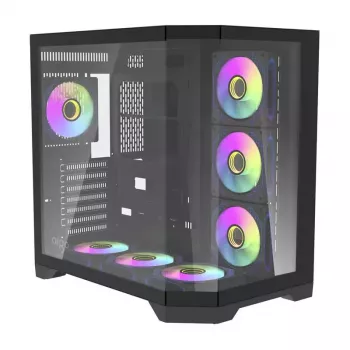 Obudowa komputerowa Darkflash FT418 PRO, ATX, czarna