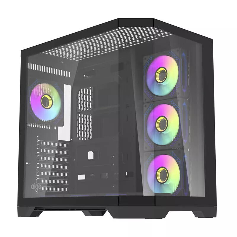 Obudowa komputerowa Darkflash FT418 PRO, ATX, czarna
