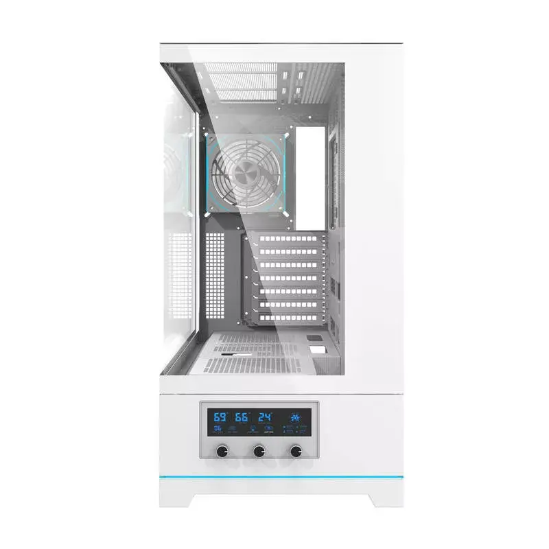Darkflash DY451 PRO obudowa komputerowa, ATX, biała