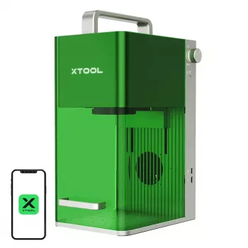 Laserowa grawerka i przecinarka xTool F1 zestaw deluxe — 2-w-1 system grawerowania i cięcia