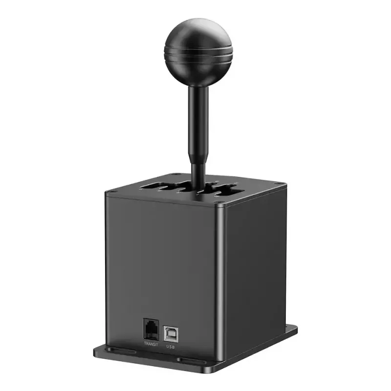 Zmieniacz biegów wyścigowy MOZA HGP Shifter — aluminium, czarny, 100×143×241 mm, USB-A do USB-B