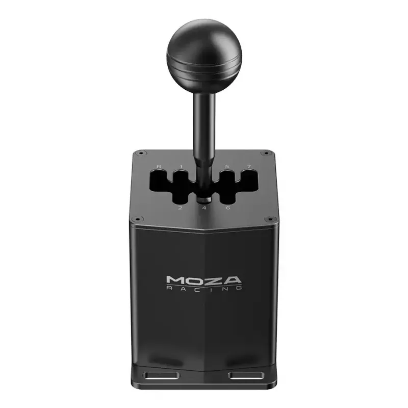 Zmieniacz biegów wyścigowy MOZA HGP Shifter — aluminium, czarny, 100×143×241 mm, USB-A do USB-B
