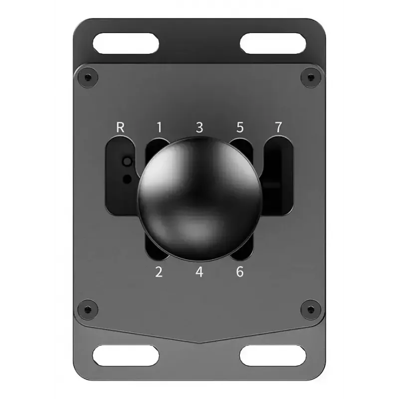 Zmieniacz biegów wyścigowy MOZA HGP Shifter — aluminium, czarny, 100×143×241 mm, USB-A do USB-B