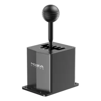 Zmieniacz biegów wyścigowy MOZA HGP Shifter — aluminium, czarny, 100×143×241 mm, USB-A do USB-B