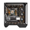Obudowa PC Darkflash DY470 Full Tower — czarna, SPCC, obsługuje ITX/ATX, HDD 3,5 cala/2,5 cala, 1x tylny 120 mm, wentylatory boczne 120 mm