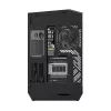 Obudowa PC Darkflash DY470 Full Tower — czarna, SPCC, obsługuje ITX/ATX, HDD 3,5 cala/2,5 cala, 1x tylny 120 mm, wentylatory boczne 120 mm