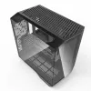 Obudowa PC Darkflash DY470 Full Tower — czarna, SPCC, obsługuje ITX/ATX, HDD 3,5 cala/2,5 cala, 1x tylny 120 mm, wentylatory boczne 120 mm