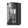 Obudowa PC Darkflash DY470 Full Tower — czarna, SPCC, obsługuje ITX/ATX, HDD 3,5 cala/2,5 cala, 1x tylny 120 mm, wentylatory boczne 120 mm