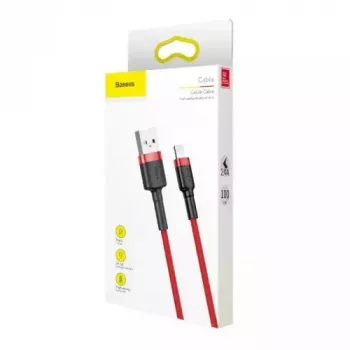 Kabel Lightning Baseus CALKLF-A09 0,5 m Czerwony
