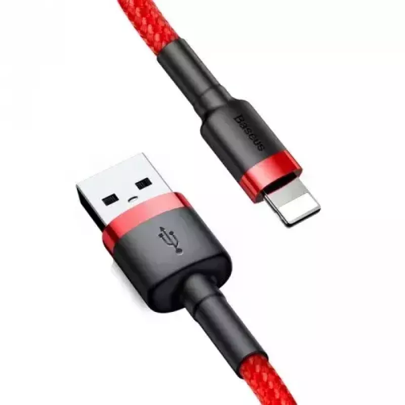 Kabel Lightning Baseus CALKLF-A09 0,5 m Czerwony