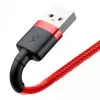 Kabel Lightning Baseus CALKLF-A09 0,5 m Czerwony