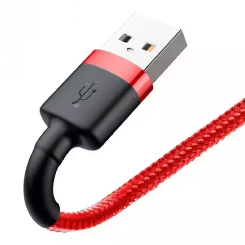 Kabel Lightning Baseus CALKLF-A09 0,5 m Czerwony