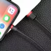 Kabel USB-A do Lightning Baseus CALKLF-C19 2 m — obudowa aluminiowa, 1,5 A, czarno-czerwony