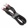 Kabel Lightning Baseus CALKLF-A19 0,5 m Czarny