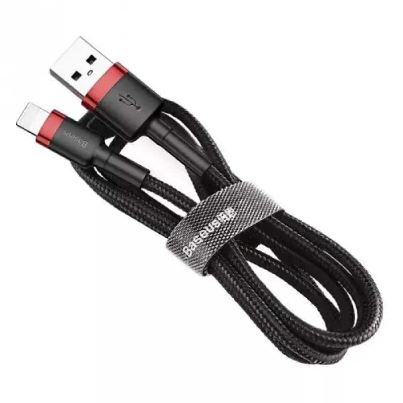 Kabel Lightning Baseus CALKLF-A19 0,5 m Czarny