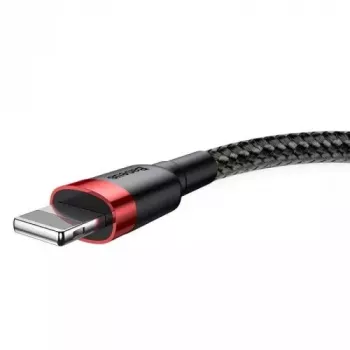 Kabel Lightning Baseus CALKLF-A19 0,5 m Czarny