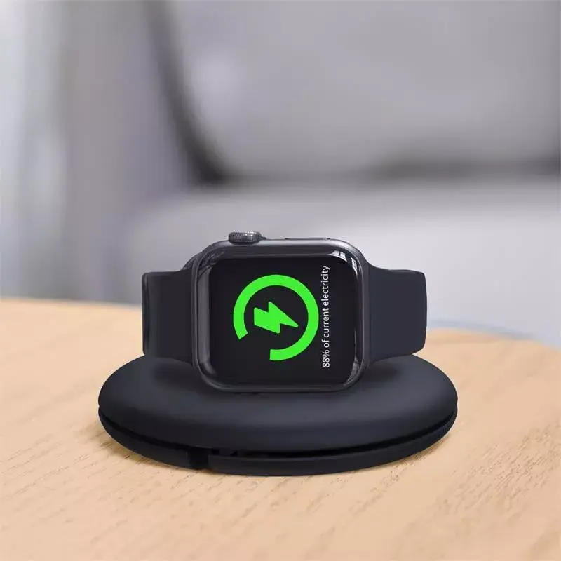 Organizer Baseus do ładowarki Apple Watch ACSLH-01 — czarny, stojak na magnetyczną podstawkę ładującą